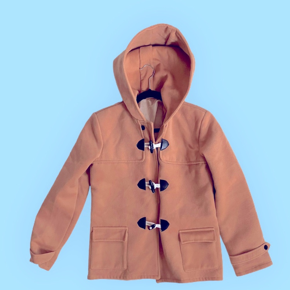 MonkenJoy Felt Peacok Hooded Jacket